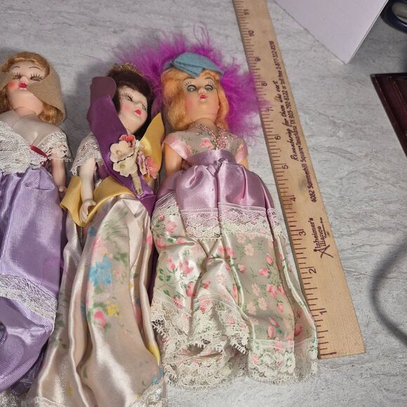 4 Vintage 1950's 8in ARCO Doll's of the World, - Picture 1 of 11